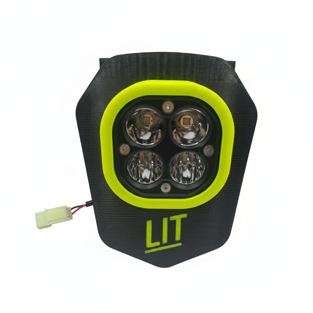TRIUMPH TF-E LED HEADLIGHT - LIT ENDURO