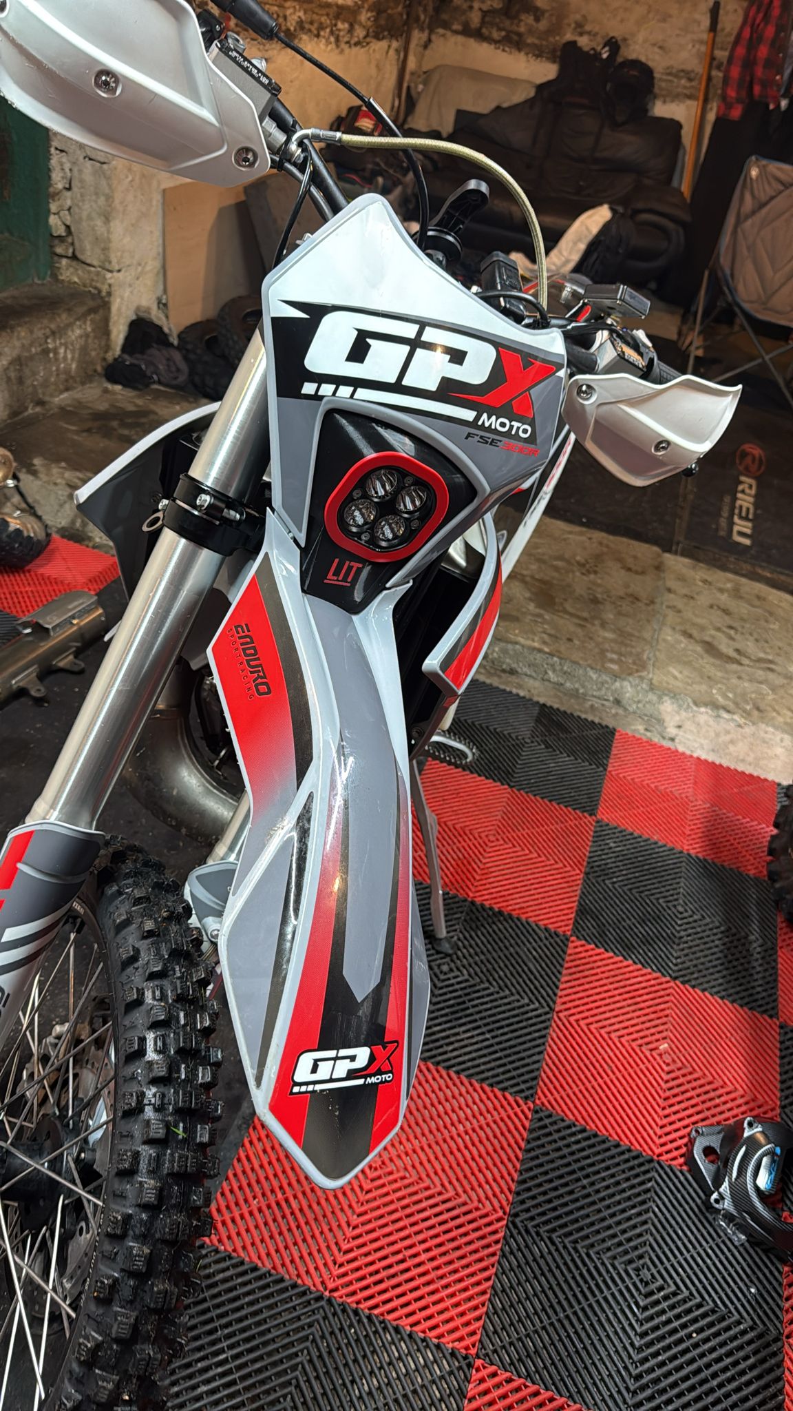 GPX LED HEADLIGHT 2026 - LIT ENDURO